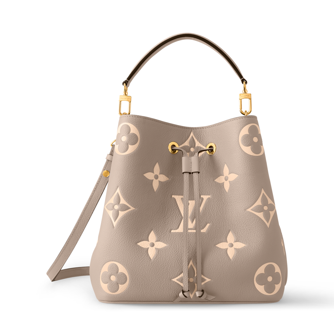 NéoNoé MM Bicolor Monogram Empreinte Leather - Luxury Handbags